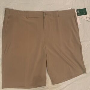 Ben Hogan Performance Stretch Men's Tan Shorts 46x10 Golf/Quick Dry